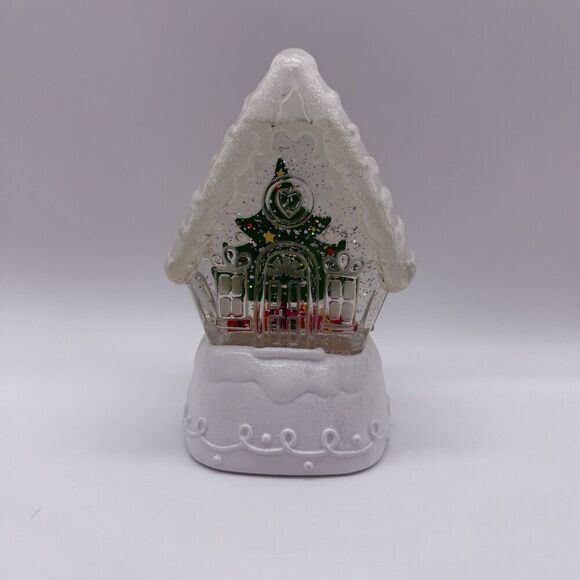 Hallmark Home Sweet Home Lighted Motion Snow Globe House Christmas‎ Tested - Picture 1 of 8